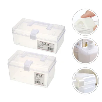 2 елемента Кутия за съхранение на помощ Многофункционален комплект за Медицински шкаф