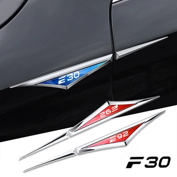 2 ЕЛЕМЕНТА на автомобила метален логото на етикети върху крилото на персонализирани декоративни странични маркери За X1 X2 X3 X4 X5 X6 3 5 E39 E46 E30 E60 E87 E36 E90