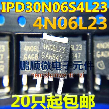 20pcs оригинален нов IPD30N06S4L-23 4N06L23 TO-252 60V 30A MOS полеви транзистор