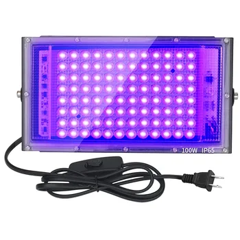 50 W 200 W 300 W Led лампа за втвърдяване на гел UV сушилня за лепило за екрана на телефона ремонт на автомобилни стъкла Водоустойчива лампа за втвърдяване на UV-смола