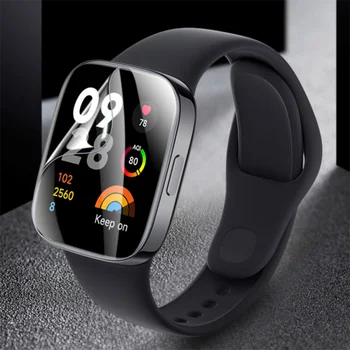 5шт Мека Прозрачен Защитен Филм TPU За Xiaomi Redmi Watch 3/Mi Watch Lite 2 Защитно покритие на Екрана POCO Smartwatch Аксесоари