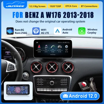 8G + 256G Android 12 Автомагнитола за Mercedes benz A class W176 W178 2013-2018 4G LTE BT GPS Навигация Мултимедиен плеър Carplay