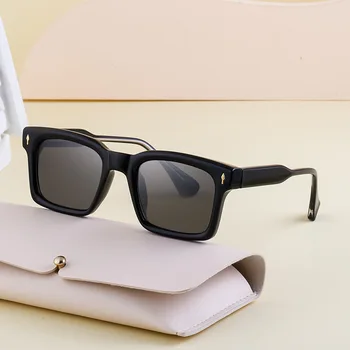 DOISYER Луксозни Модни Слънчеви очила Мъжки Реколта Правоъгълни Слънчеви Очила За Жени на Уникални Нови Очила За Лятото 2023