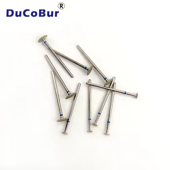 DuCoBur 5 бр./кор. Стоматологичен diamond бормашина Bur HP Галванична форма на кръг за шлайфане на Циркониевых остри стоматологични инструменти за лаборатория