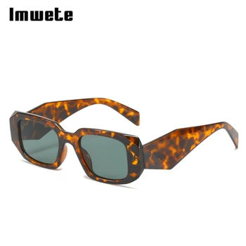 Imwete Зелени Слънчеви очила За жени И мъже, Vintage слънчеви Очила в стил steampunk, Луксозни Маркови Дизайнерски Ретро Черни Очила в стил пънк UV400