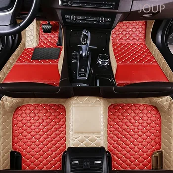 LHD за Toyota Prius 2015 2016 2013 2014 2012 XW30 Автомобилни постелки за полагане по поръчка на Аксесоари за интериора на Кожени килими водоустойчив