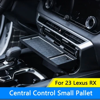 QHCP Авто Централна Тава Конзола Кутия За Съхранение на Палети Органайзер Довършителни Полагане Почистване на ABS е Подходящ За Lexus RX350 450 H 500 H 2023 Аксесоар
