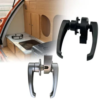 RV Тоалетна Система за Заключване на вратите на Банята Camper Auto Car Caravan Дръжка Лодки Дръжка Чекмедже на Шкаф Горен Бутон Брави за Мебели