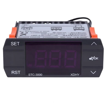 STC-3000 110V-220V 30A Натиснете Цифров регулатор на температурата Термостат с инструмент за управление със сензор