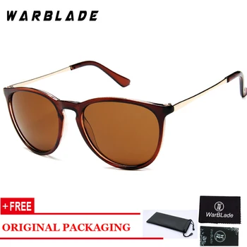 WarBLade 2020 Нови Модерни Дамски Слънчеви очила кръгло сечение Ретро Класически Дизайн, марка Слънчеви очила с Кошачьим Око Oculos De Sol Feminino