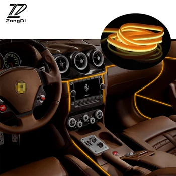 Автомобилни Декоративни ленти атмосферни светлини ZD за аксесоари на Opel astra, insignia Mitsubishi lanver asx, outlander xc90 Volvo s60