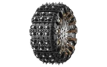 Вериги за гуми за леки автомобили на Веригата за автомобилни гуми Универсална технология, устойчива на плъзгане Джипове и лекотоварни камиони на Верига за гуми Мръсотия скално Катерене на Лед