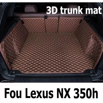 Високо качество! Специални постелки за багажник на автомобил Lexus NX 350h 2022, трайни килими за багажника, постелки за под, за покриване на карго подложка за NX350h, Безплатна доставка