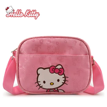 Детска чанта-месинджър Hello Kitty, модерен и универсален, преносим, за детска градина, регулируема презрамка за момичета