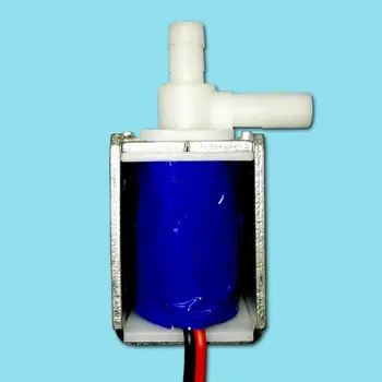 Електрически електромагнитен клапан Dc 12V Micro Water Air N /C Нормално Затворен Микро-Мини-малък вентил, Маркуч Воден цвете