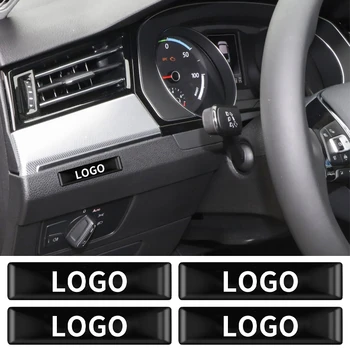 За Toyota TRD VIOS Avensis Auris Hilux, Corolla, Camry, RAV4 Интериора на Автомобила Епоксидни Апликация за Украса на Арматурното Табло, Етикети За Подреждане