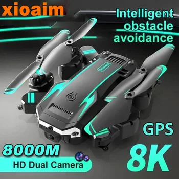 За Xiaomi G6Pro Drone 8K 5G GPS Професионална HD въздушна фотография Qual-Камера Ненасочено Квадрокоптер За Заобикаляне на препятствия