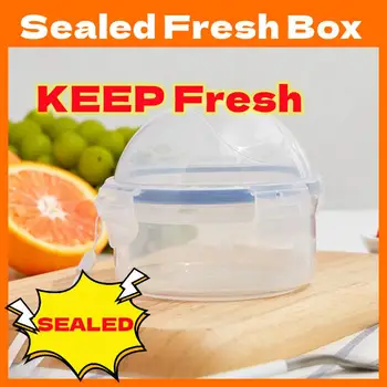 Запечатанная прясна кутия, ябълка, Лимон, контейнер за консервиране, продукти, хладилник, кутия за съхранение на пресни зеленчуци, плодове, кухненски принадлежности