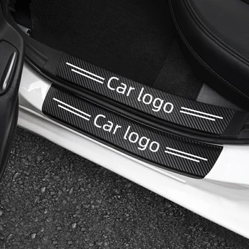 Защитен стикер на автомобилния праг е подходящ за праг на TOYOTA MIRAI CROWN C-HR IZOA Frontlander от въглеродни влакна