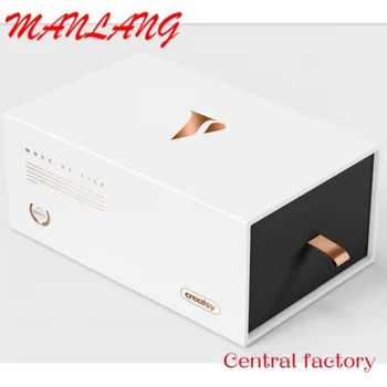 Индивидуален Печат на лого Прибиращи кутия Картонена опаковка на продукта Плъзгащи картонени кутии с вградени