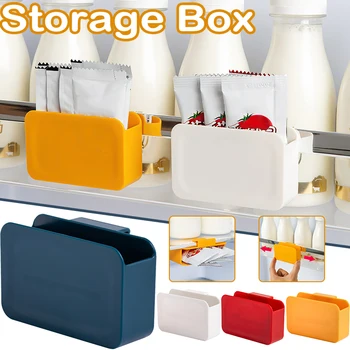 Кутия за съхранение на страничните врати на хладилника Сменяеми пакети за соса Контейнер за Домашно Органайзер Стелажи Притежателите на Организация за съхранение в кухнята
