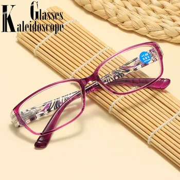 Лек Анти-Синя Светлина Очила За Четене Дамска Мода Пресбиопические Очила За Възрастни Шофиране Пресбиопия Стъкло +1.5 +2.5 +3.0