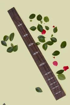Лешояд електрическа китара с 24 Измъчва от Розово Дърво, с Красив Дизайн Инкрустации 25,5 Инча направи си САМ Смяна на Китарни Части Luthier Use
