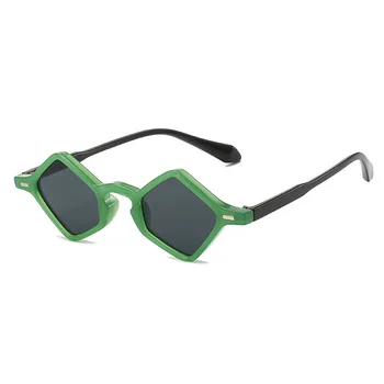 Мода нередовни квадратни пънк дамски слънчеви очила ретро Луксозни дизайнерски нюанси UV400 мъжки слънчеви очила Oculus очила
