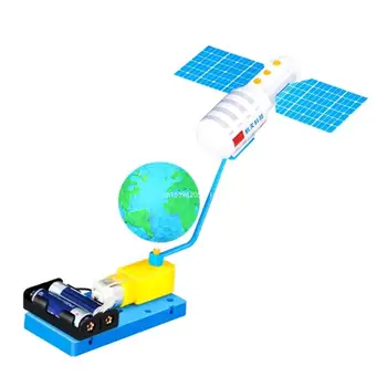 Модел на космически спътник Science Stem Project, играчка-спътник челночный кораб