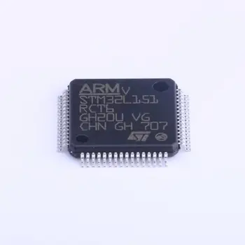 На 32-битов микроконтролер с ниска консумация на енергия STM32L ARM Cortex-M3 RISC 256kB Flash 64-Пинов тава LQFP - Tray STM32L151RCT6