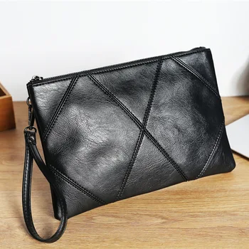 Новата луксозна марка, ръчна чанта в клетка с ромбовидным модел, Хоризонтална чанта за подмишниците, ръчна чанта, Корейската версия, мъжка чанта, Дамска чанта