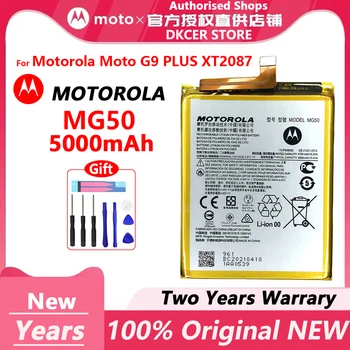 Оригинална батерия MG50 за Motorola Moto, Мото G9 PLUS, G9 +, MG 50, 5000 mah, Висококачествена батерия с инструменти, Нов