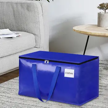 Подвижната кутия с цип, голяма чанта голям за мебели, постелки, възглавници, обувки