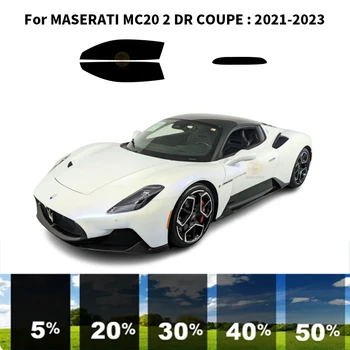 Предварително Обработена нанокерамика car UV Window Tint Kit Автомобили Прозорец Филм За MASERATI MC20 2 DR COUPE 2021-2023