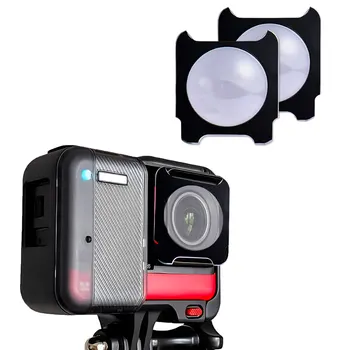 Протектор камера за Insta 360 ONE RS/ R Защитен калъф за вашия фотоапарат Водоустойчив капак на обектива от прозрачно стъкло