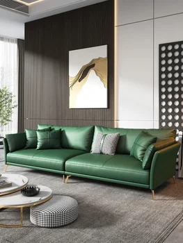 Скандинавски прост модерен и луксозен диван Napapi, италиански минималистични диван