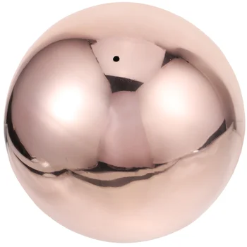 Созерцающий Глобус, Огледално кълбо, Отразяващи балон от неръждаема стомана, Гладка Сфера за седене витрини