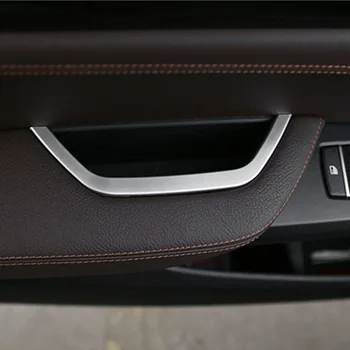 Сребро кутия за резервни части ABS Вътрешен подлакътник Дръжка за главното устройство за съхранение на BMW X3 F25 11-17 Смяна на аксесоари Новост Хит на продажбите