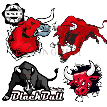 Стикер Angry Black Bull 
