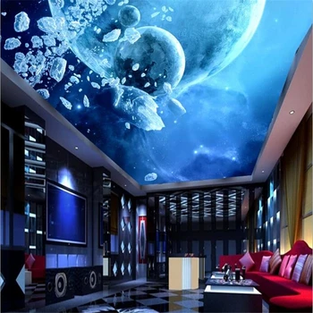 тапети wellyu на поръчка 3D Стенописи Dream Starry Планета в Млечния Път Топ Стенопис Тапети за хола Спални 3d нов papel de parede