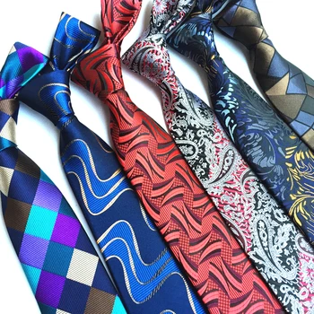 Тип 60 вратовръзка Мъж за отслабване класическа вратовръзка на сватбата вратовръзка-полиестерна коприна, цвят черен на точки модерен мъжки бизнес папийонка на ризата accessori