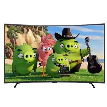 Умен извити телевизор 52/55/58/60-инчов led телевизор Android T2S2 smart tv, smart tv 4k smart LCD