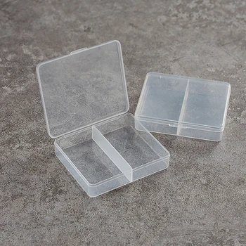 Универсална мини пластмасова кутия за съхранение на бижута, Карта с памет за съхранение на бижута, таблетки, кутия за съхранение таблетки