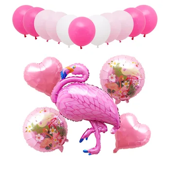 Балон от алуминиево фолио Flamingo Рожден Ден, Сватба Бижута Аксесоари за партита Балон Детски Играчки Детски Душ